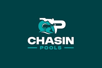 make eye attracting super logo for a pool cleaning business