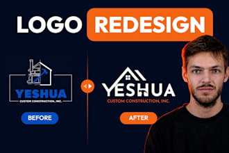 redesign, modernize and upgrade your logo