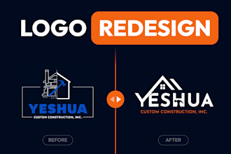 redesign, modernize and upgrade your logo