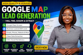 google map lead generation and business lead scraping