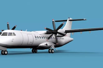 design 3d rc plane, uav drone, aircraft cad model, aero plane cad rendering
