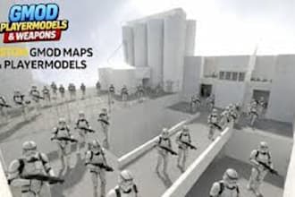 model gmod, garrys mod, fallout, skyrim, game, outlast, gmod map, ffxiv