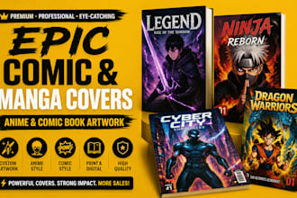 craft epic comic, manga, and anime cover artwork