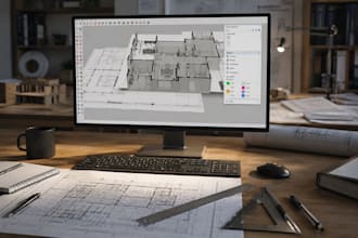build a sketchup floor plan generator plugin with automation for architects