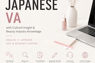 be your reliable japanese virtual assistant for beauty brands