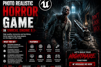 create a horror game for you unreal engine