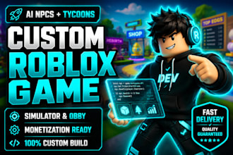 create roblox simulator, obby, ai npc, brainrot game, theme park tycoon 2