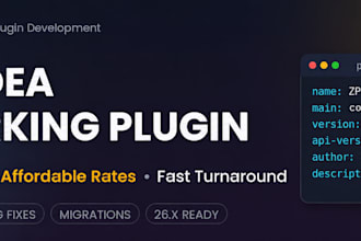 develop your custom minecraft plugins