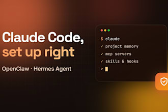 set up claude code, openclaw or hermes agent securely for your team