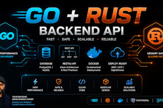 build high performance go and rust backend apis with ai integration
