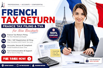 handle french tax return france tax filing and tva for non residents