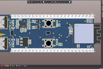 create esp32 arduino pcb design and firmware development