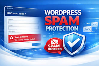 protect your wordpress contact form 7 from spam