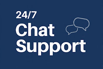 provide professional  online  chat support  for your business