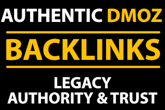 boost trust flow authentic dmoz database referrer log SEO