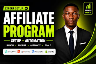 create your affiliate program setup and onboarding system