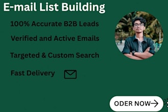 build a targeted b2b email list and lead generation for any niche