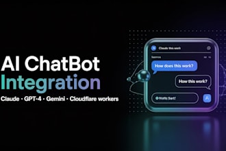 integrate an ai chatbot into your website using gpt or claude