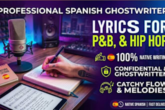 ghostwrite professional spanish lyrics