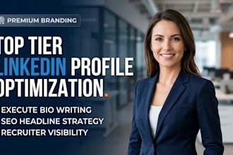 do premium linkedin profile optimization and executive bio writing