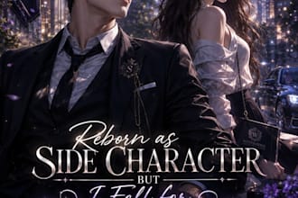 create a fantastic novel cover using ai