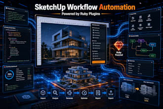 streamline your sketchup workflow with custom ruby plugins