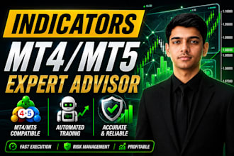 develop mt4 mt5 trading bot expert advisor eas and indicator