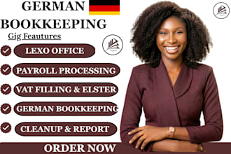 handle your german bookkeeping and payroll filings tax returns via elster