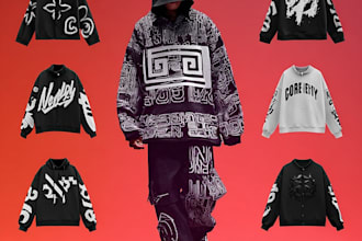 design custom streetwear t shirt and vector tshirt design