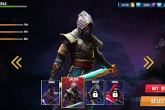 develop 2d 3d adventures game, adventures fighting games using unity engine