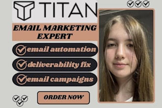 setup titan email automation titan email deliverability