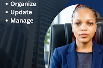 do CRM data entry, cleanup and organization in hubspot, zoho and more