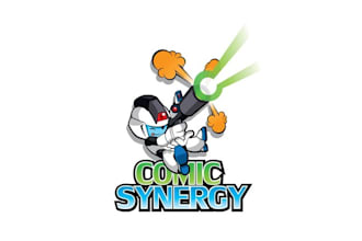 design magnificent remarkable logo for comic synergy