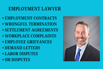 handle employee rights, termination cases, workplace complaints, and HR disputes