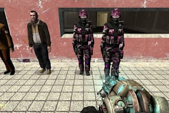 develop custom garrys mod addon port characters npcs and player models