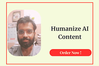 humanize ai content for articles, blogs, and ebooks