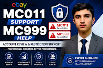 assist with ebay mc011 and mc999 restrictions