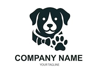 design awesome dog related logo