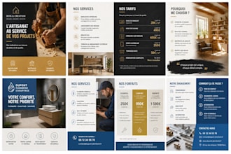 design a professional brochure for your business or company