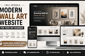 design wall art website art website