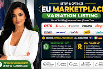 setup otto kaufland zalando tradera allegro marketplace variation seo listing