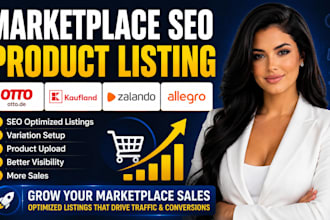 setup otto kaufland zalando tradera allegro marketplace variation seo listing