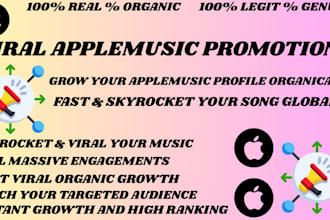 do professional organic apple music promotion for real growth using email ads