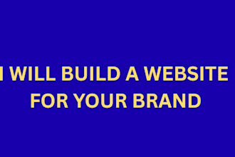 design a website for your brand