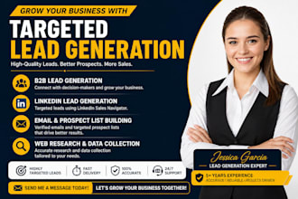 targeted b2b lead generation, business leads,d2c and email list building