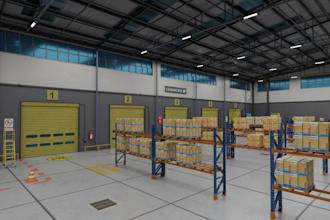 do 2d, 3d  factory layout, space planning, warehouse, retail store, farm storage