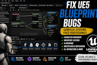 fix ue5 blueprint bugs character movement inventory ai systems