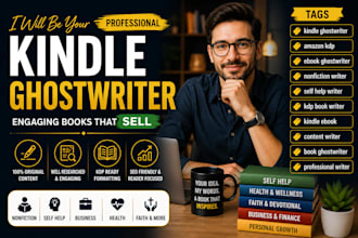 ghostwrite non fiction ebooks for kindle publishing