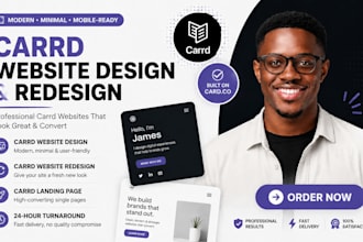 do modern carrd minimalistic website redesign carrd website and carrd co