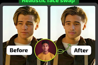 do realistic face swap head swap ai face swap face change body swap face sync